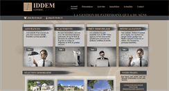 Desktop Screenshot of iddemconseil.com