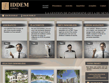 Tablet Screenshot of iddemconseil.com